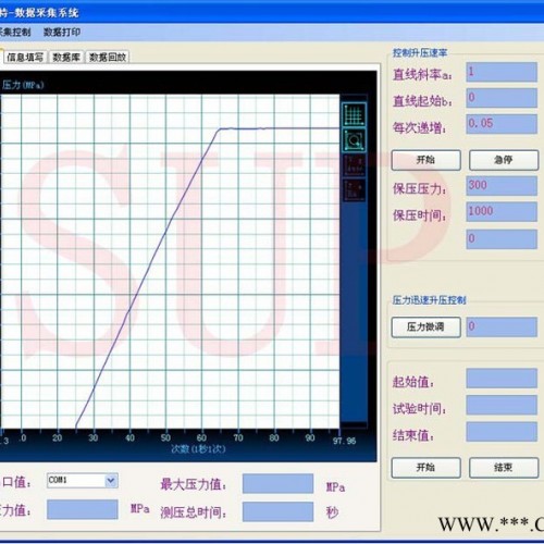 思明特橡胶管材耐压破坏检测台-橡胶水管水压爆破试验台图4
