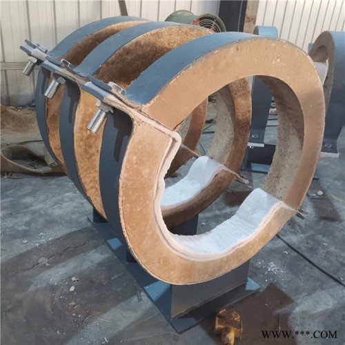 蒸汽管道隔热管托保温管托橡胶管夹可变弹簧支吊架聚氨酯保冷管托志昂厂家图3