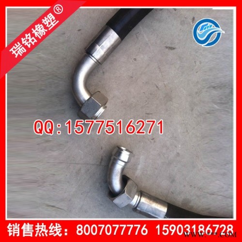 钢丝编织高压胶管4层缠绕橡胶管图4