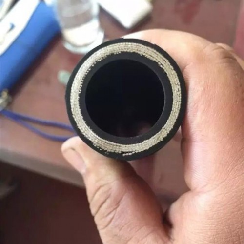 超高压液压钢丝胶管 耐高压钢丝软管 高压测试橡胶管图3