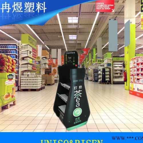 中空板展示架,塑料板货架,商场商品摆放展示 可承受叠放图3