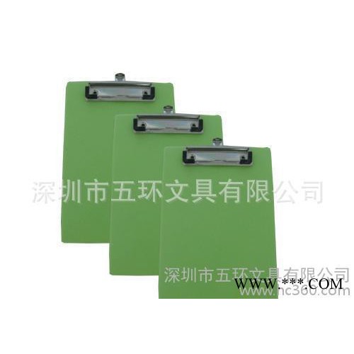 定做塑料板夹，订做PP板夹，A4单面板夹图3