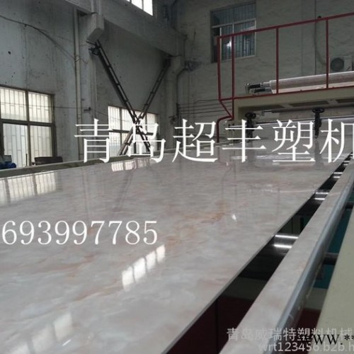 塑料板材设备-PVC仿大理石板材设备图2