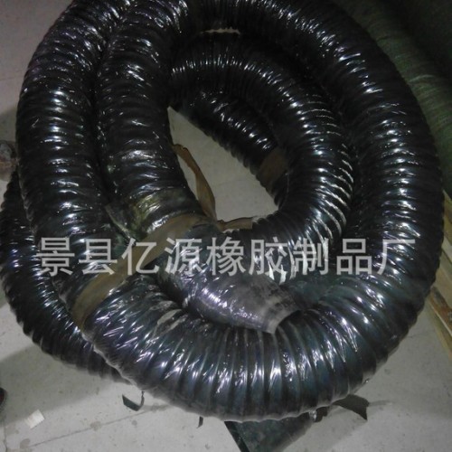 伸缩水管  伸缩软管80mm吸排水橡胶管 伸缩通风管图3