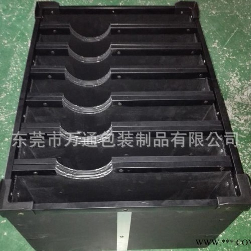专业定制PP塑料中空板周转箱 塑料板骨架箱 防静电中空板箱图2