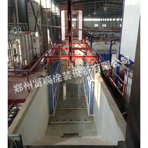 喷淋PP塑料板喷房大旋风涂装生产线图6