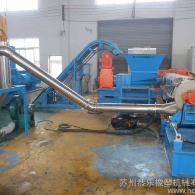 供应苏州恭乐高填充母料造粒机、填充改性造粒机机组图2