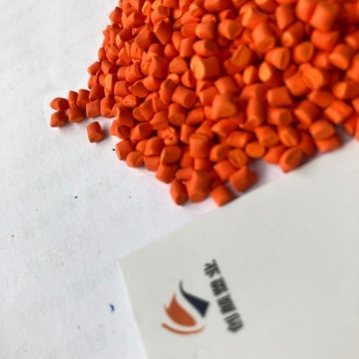 创颜成都 桔黄色色母料 吹膜黄色色母料创颜塑业图3