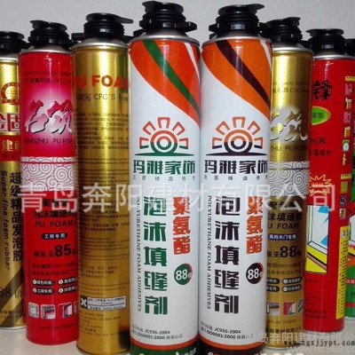 发泡胶 泡沫胶填缝剂 聚氨酯发泡剂 高膨胀率 青岛 直销【图