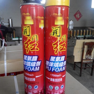 抗收缩  直销 白色发泡剂 聚氨酯发泡剂　奔阳聚氨酯发泡填缝剂**发泡胶