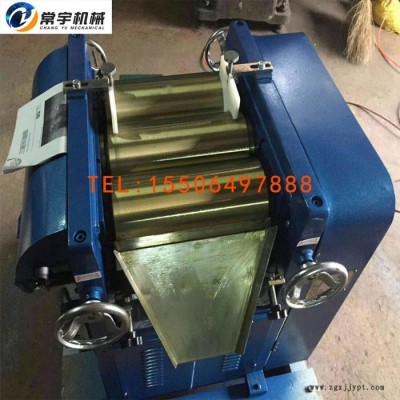 常宇机械 小型三辊机 油墨颜料研磨设备三辊研磨机  小型研磨三辊机图3
