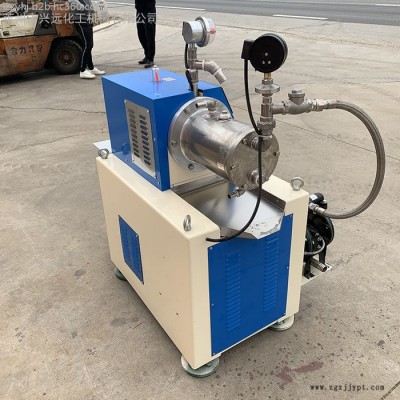 卧式砂磨机油漆/涂料/油墨/颜料/染料 小型实验室纳米卧式砂磨机图8