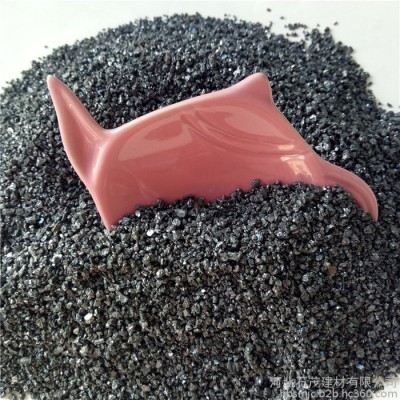 石茂直销黑碳化硅 研磨颜料用碳化硅 耐腐蚀材料用碳化硅 中结晶碳化硅图4