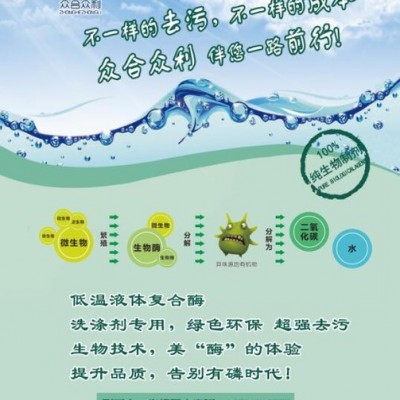 低温生物复合酶代替表面活性剂去除陈旧污渍 生物酶图5