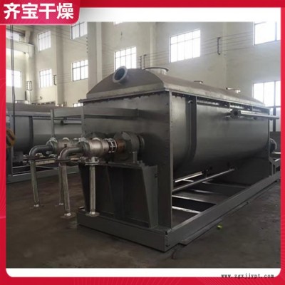 污泥烘干机械 桨叶式污泥烘干机 工业污泥烘干设备 酸洗污泥干燥机 颜料污泥烘干机图4