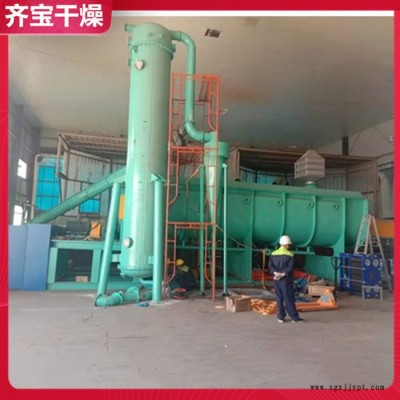 污泥烘干机械 桨叶式污泥烘干机 工业污泥烘干设备 酸洗污泥干燥机 颜料污泥烘干机图2