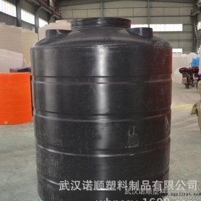 5立方漂白剂储罐 表面活性剂储罐  消毒杀菌液贮罐 PE防腐图1