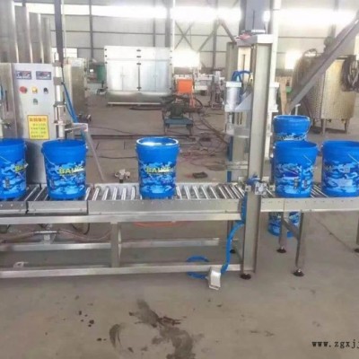 郑州供应大容量车尿素溶液灌装机 10升涂料 颜料花肥大桶自动灌装机厂家图5