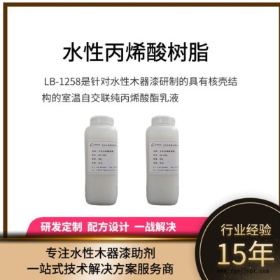 蓝博松木乳液不含APEOs、有害金属元素等有害物质，安全环保；与各种助剂、颜料和填料的相容性好图6