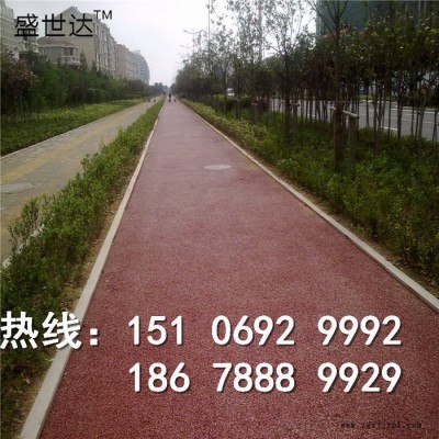 河南彩色混凝土 透水地坪 艺术地坪颜料 混凝土专用粘结料图4