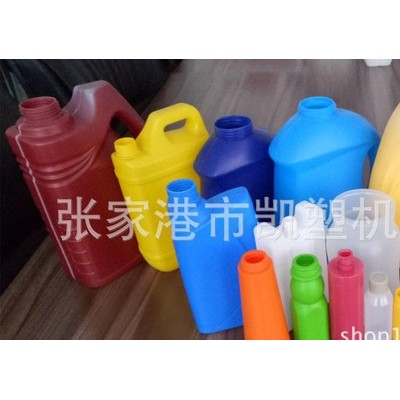 2L单双工位张家港机械颜料瓶化妆品瓶吹塑设备中空吹塑吹瓶机尿壶图2