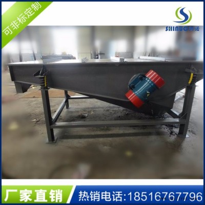 供应颜料树脂直线振动筛专家 长方形油漆筛机 师诺直线振动筛图5