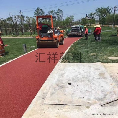 新乡市汇祥颜料有限公司彩色沥青色粉铁红粉红色沥青彩色路面氧化铁红 哈尔滨大庆图4
