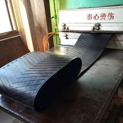 加工橡胶传送带 橡胶挡边输送带 机场传送带 润捷橡胶制品图4