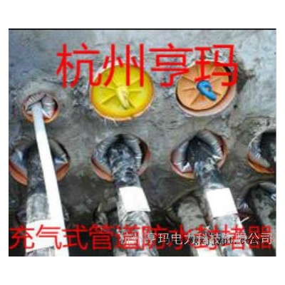 供应充气式电力管道防水封堵装置--杭州亨玛/充气式电力管道防水密封器/管道堵塞器/管道封堵新技术