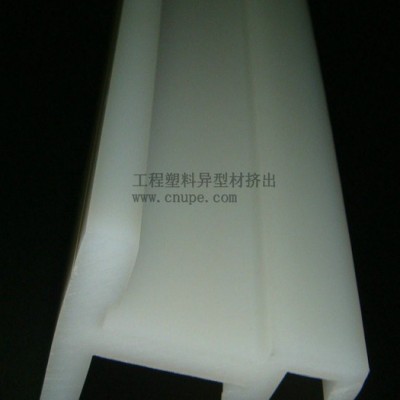 H型衬条/耐磨条/摩擦条/UHMWPE超高分子异型材挤出/工程塑料耐磨条/垫条/压条/衬板 挤塑加工图4