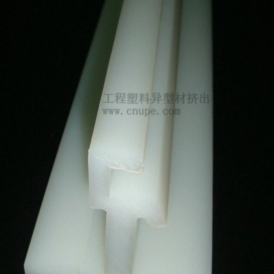 H型衬条/耐磨条/摩擦条/UHMWPE超高分子异型材挤出/工程塑料耐磨条/垫条/压条/衬板 挤塑加工图6