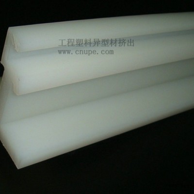 H型衬条/耐磨条/摩擦条/UHMWPE超高分子异型材挤出/工程塑料耐磨条/垫条/压条/衬板 挤塑加工图2
