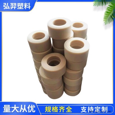 弘羿 厂家供应塑料垫块注塑件  MC尼龙异形件 尼龙加工件滑块垫板图2