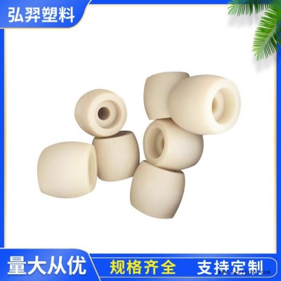 弘羿 厂家供应塑料垫块注塑件  MC尼龙异形件 尼龙加工件滑块垫板图3