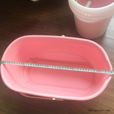 塑料模具厂，椭圆形塑胶桶模具 注塑模具 提桶模具 产品批量生产加工图4