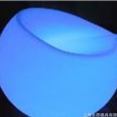 加工定制酒吧吧台 LED发光滚塑家具 滚塑产品生产 滚塑一体图1