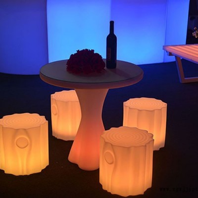 博源Boyuan 滚塑加工， LED 发光 吧台，LED 花盆，LED 冰桶， LED 装饰球， LED 餐桌椅图7