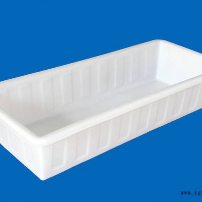 海强 塑料花盆塑料容器滚塑厂供应滚塑模具加工 滚塑方盆 鱼盆 PE塑料容器