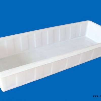 海强 塑料花盆塑料容器滚塑厂供应滚塑模具加工 滚塑方盆 鱼盆 PE塑料容器图2