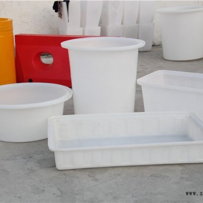 海强 塑料花盆塑料容器滚塑厂供应滚塑模具加工 滚塑方盆 鱼盆 PE塑料容器图5