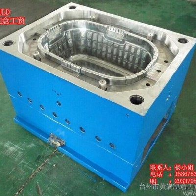 供应注塑加工各种塑料购物篮模具 果蔬篮模具 塑料篮子加工制造图2