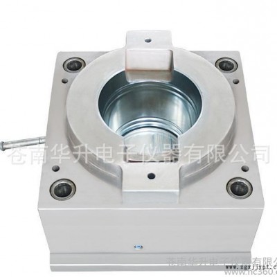注塑加工0.5L涂料桶模具油漆桶脱料板伴随气顶辅助侧浇口进口2316图2
