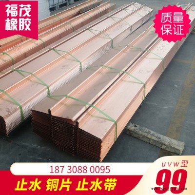 福茂山东铜片止水防水橡胶止水带0.8mm水利工程水闸桥闸阻水图3