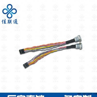 佳联通推拉自锁连接器线束定制电源数据 信号线缆焊接注塑加工费图2