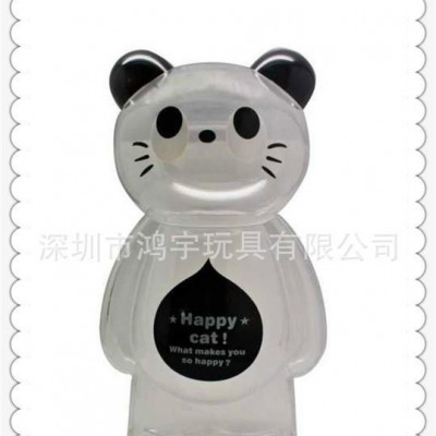 加工订制注塑透明钱罐，pp料储钱罐，熊仔存钱罐，存钱罐注塑加图3