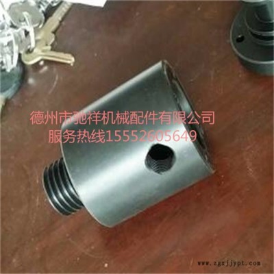 数控加工POM聚甲醛内扣螺纹连接套注塑加工异形塑料套法兰连接套图2