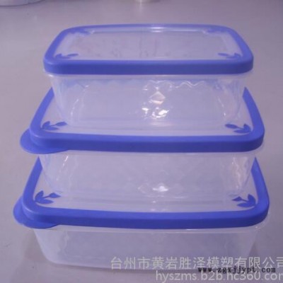 供应日用品塑料模具 保鲜盒模具 专业薄壁模具定做及注塑加工 黄岩胜泽模具制作图8