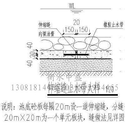 供应 专业衡水厂家 651型350*8 橡胶止水带 批发价格图6