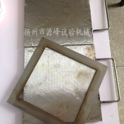 平板硫化机试片模具/塑料硫化专用三块板模具/硫化机配套试片模具图3