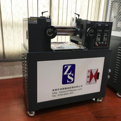 卓胜ZS-401B单调频4寸实验室开炼机价格、东莞混炼机厂家图5